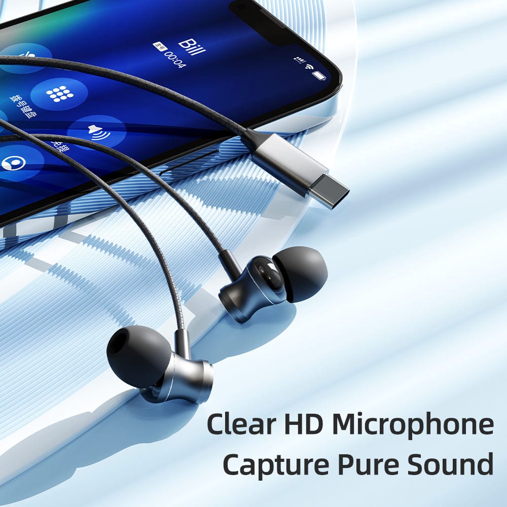 ROCK ES09 Type-C Digital Wired Earphones