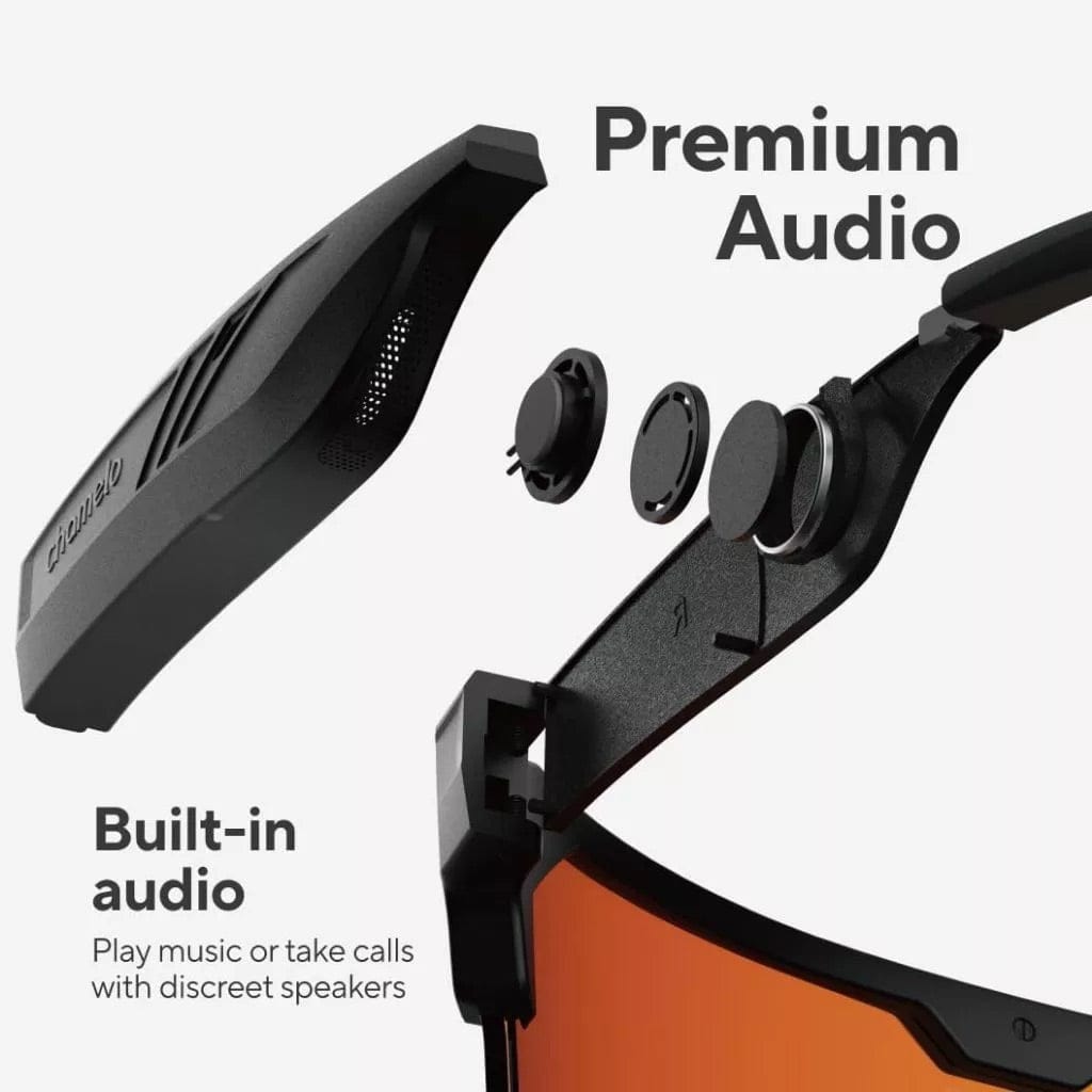 CHAMELO Music Shield Open Ear Bluetooth Audio Glasses
