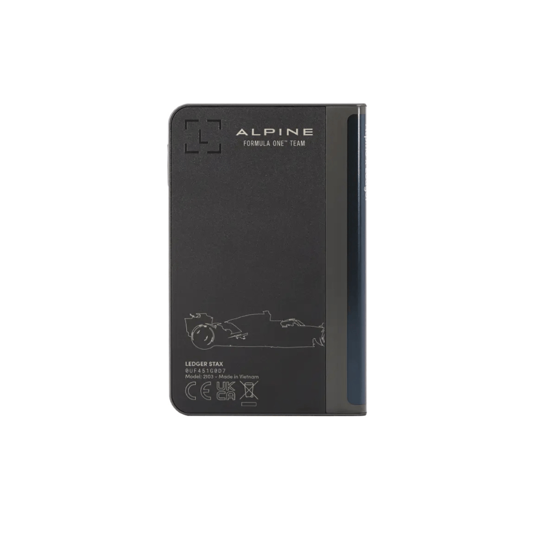 Ledger Alpine Formula 1 Team x Ledger Stax Limited Edition