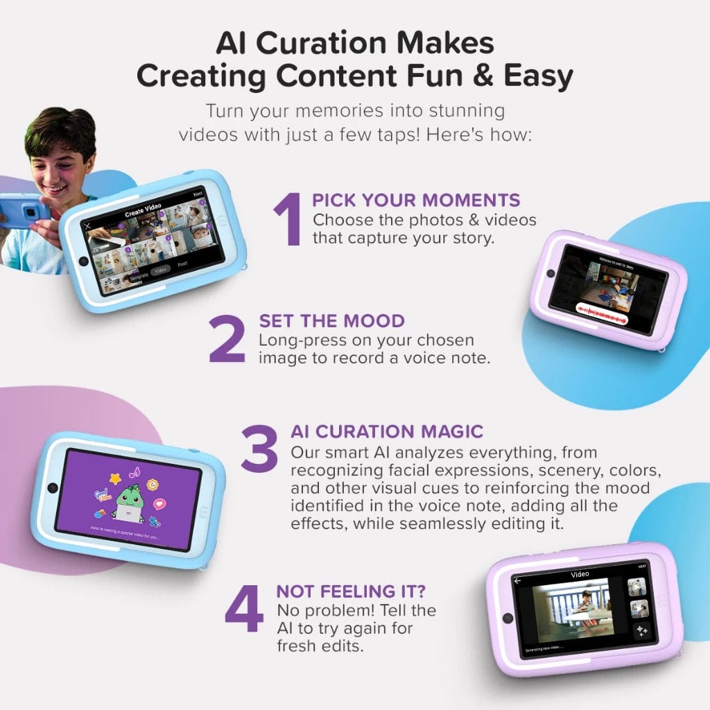 myFirst Camera 50 AI Camera for Next-Generation Storytellers