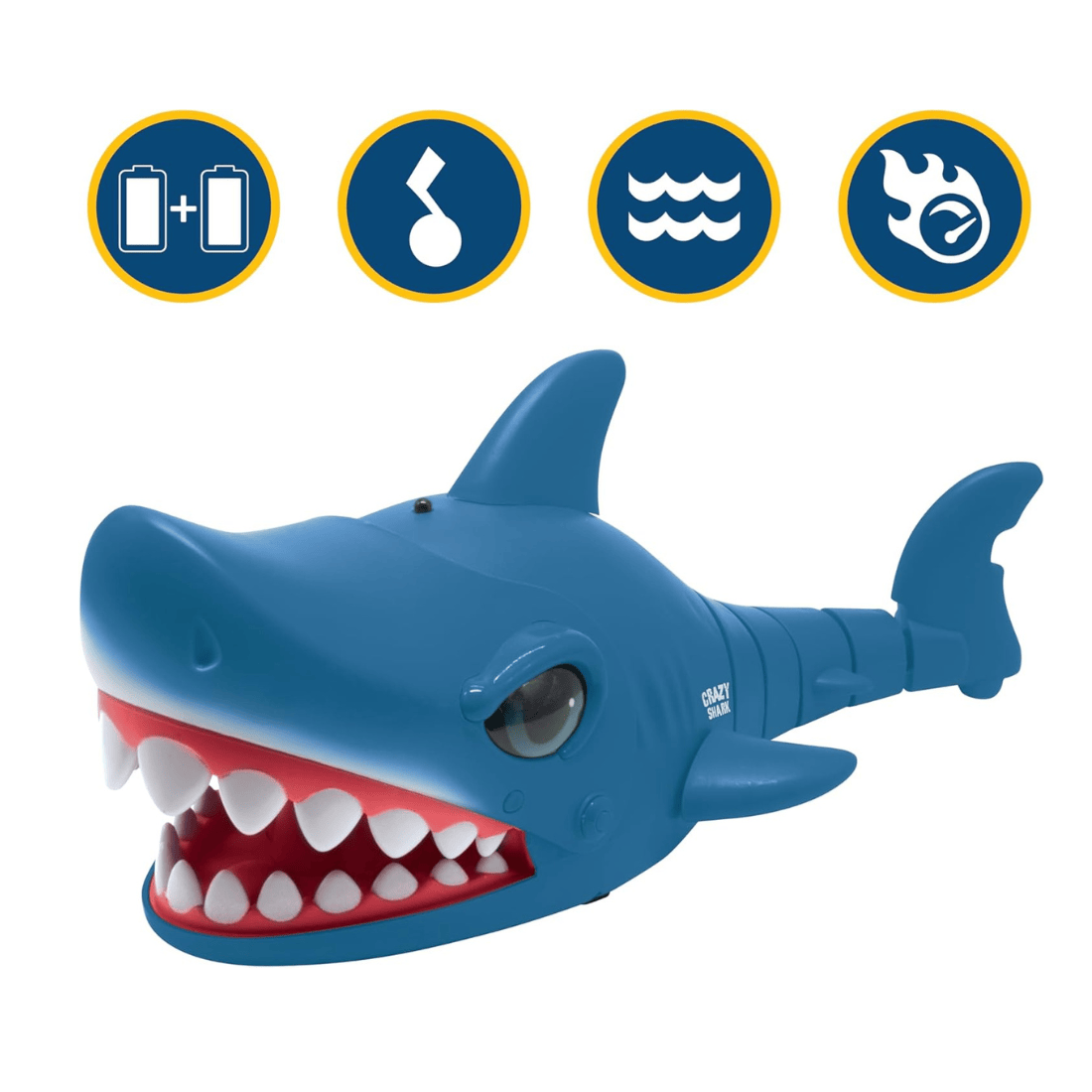 Lexibook SHARK01 Remote Controlled Crazy Shark with Sound Effects