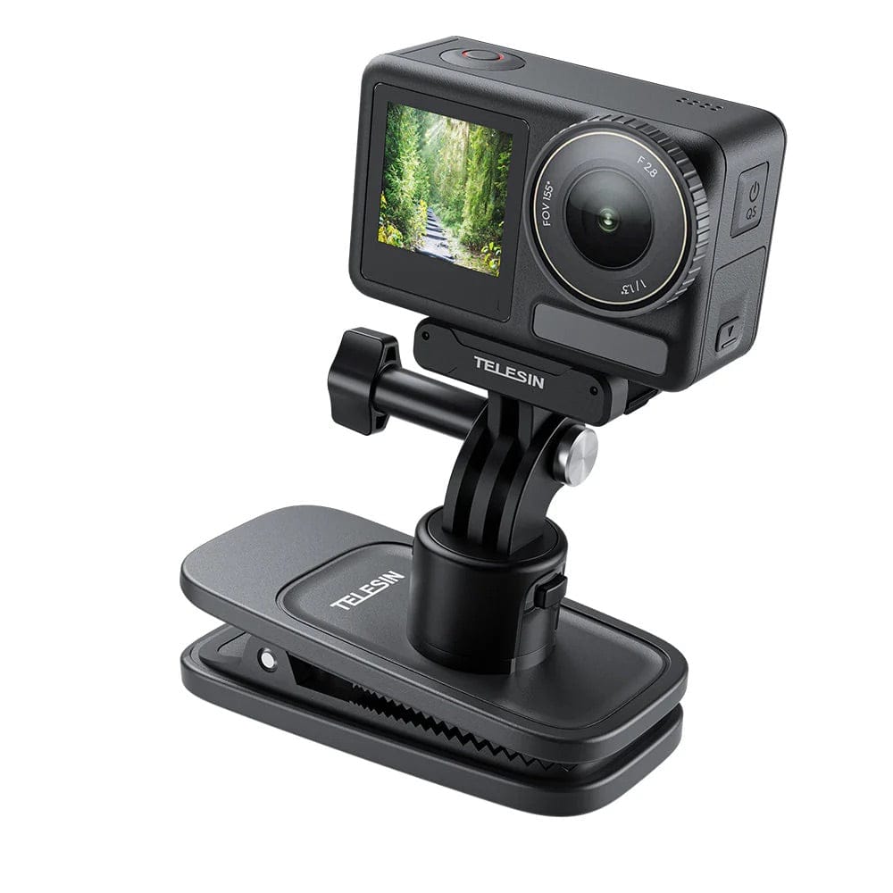 Telesin Quick Release Universal Magnetic Backpack Clip