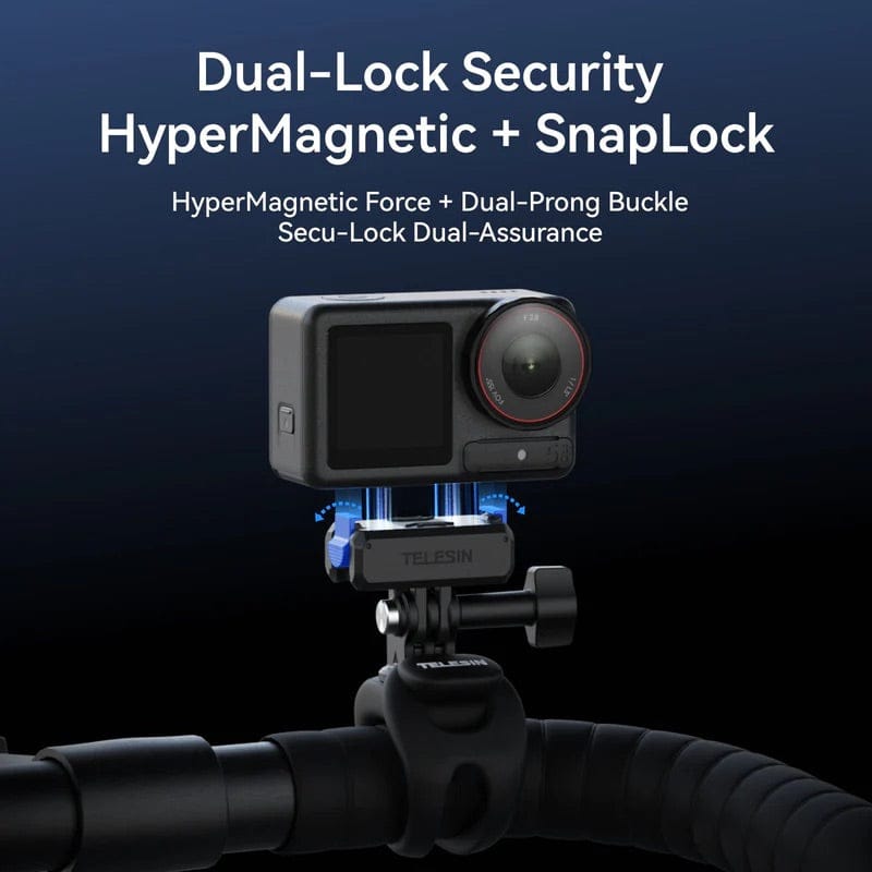 Telesin Quick Release Magnetic Mount Adapter for DJI Action 3/ 4/ 5 Pro