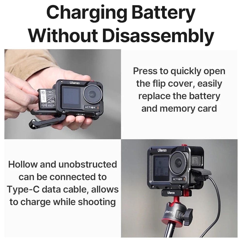 Ulanzi OA-14 Camera Cage for DJI Osmo Action 5/4/3