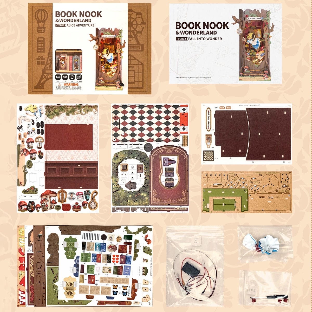 Rolife DIY Book Nook - Fall into Wonder TGB12