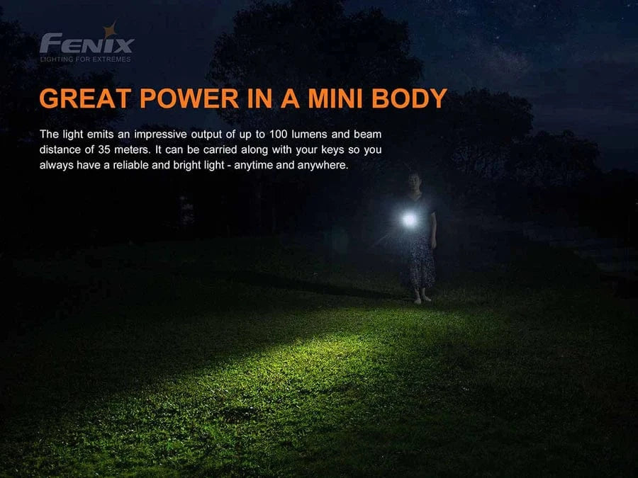 Fenix E01 V2.0 AAA Flash Light