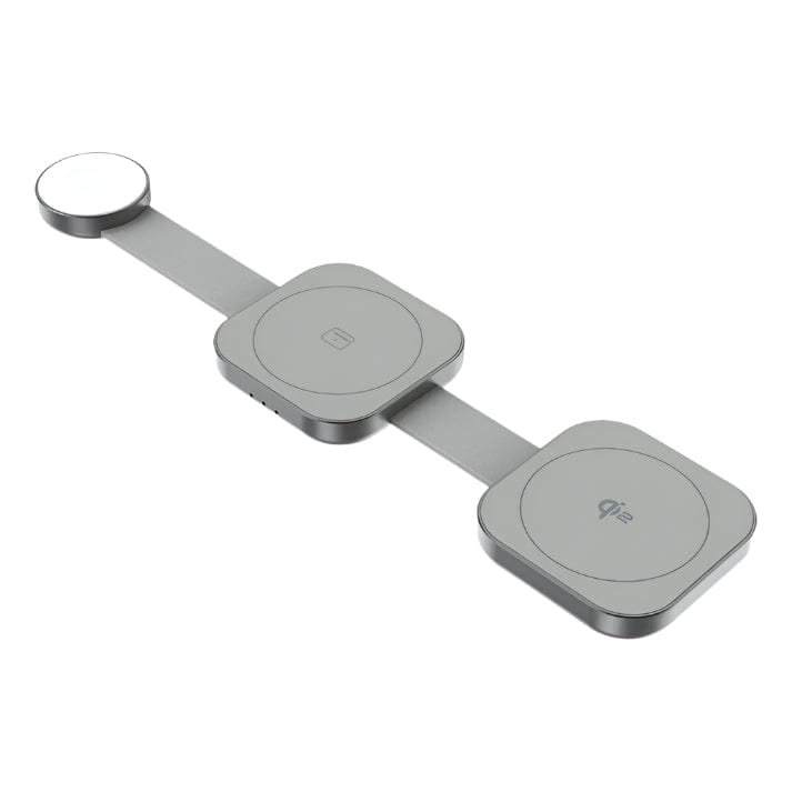 Mazer MagTrifold 03 Qi2 3in1 Foldable Wireless Travel Charger