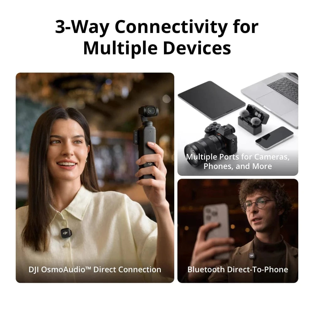 DJI Mic 3 Advanced Mini Wireless Microphone