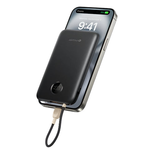 Mazer PowerCharge Link 10V2 10,000mAh PD20W (Built-in USB C Cable) Power Bank