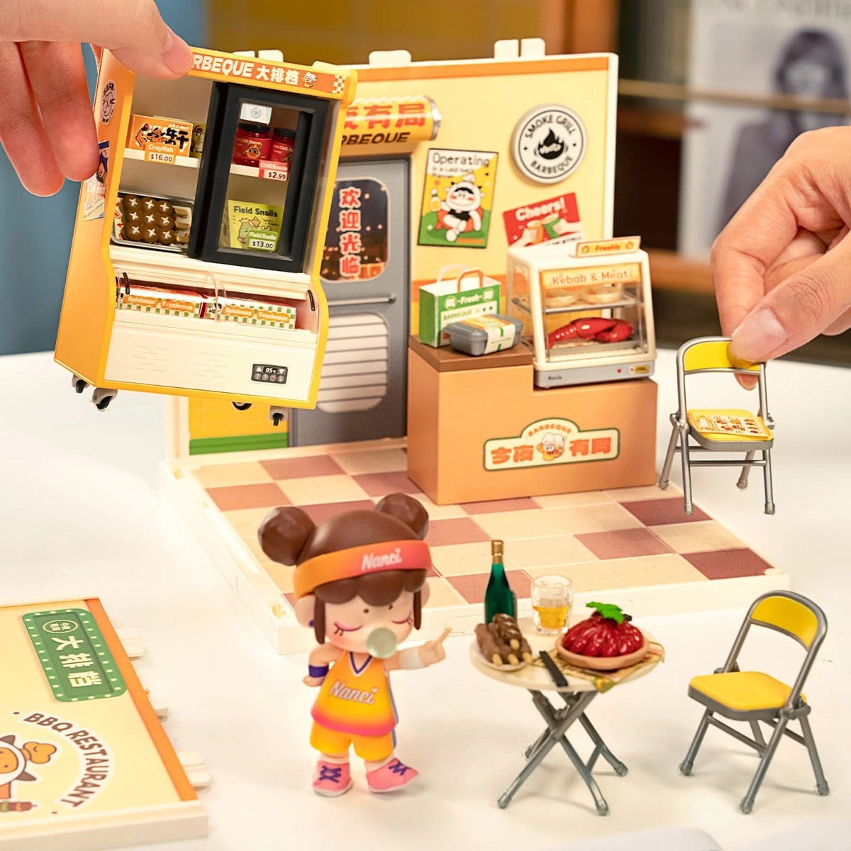 Rolife Super Creator Miniature House - Night Out Food Stall DW022