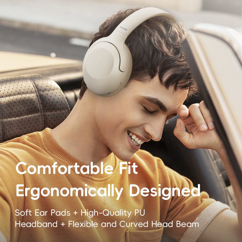 ROCK O3 ANC Bluetooth Wireless Headphone