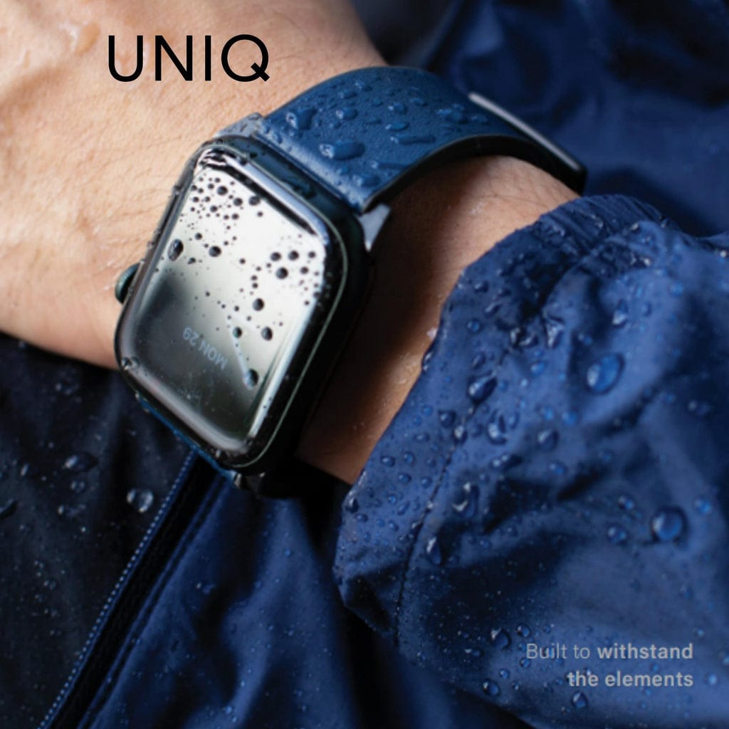 UNIQ Straden Waterproof Leather Hybrid 45mm Watch Strap