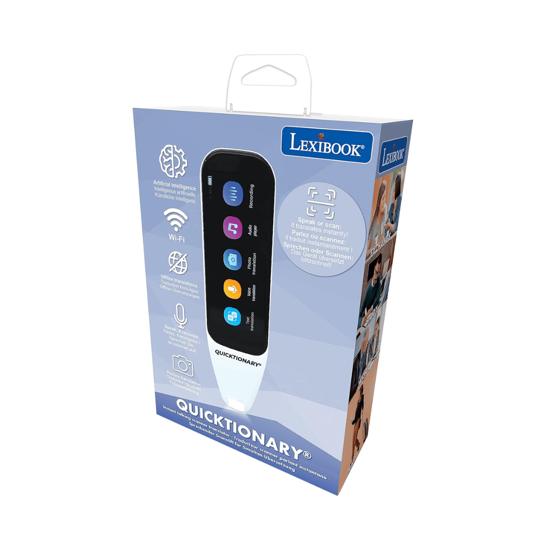 Lexibook NTL4000 Quicktionary The Instant Talking Translator Scanner Pen