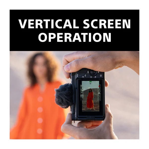 Sony ZV-E10 II Interchangeable-Lens Vlog Camera