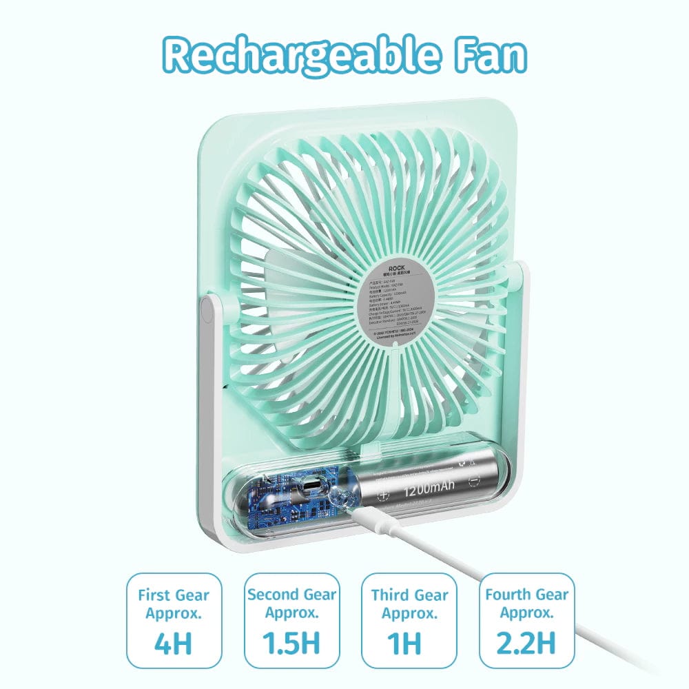 ROCK Crayon Shinchan GXZF68 Rechargeable Desktop Fan