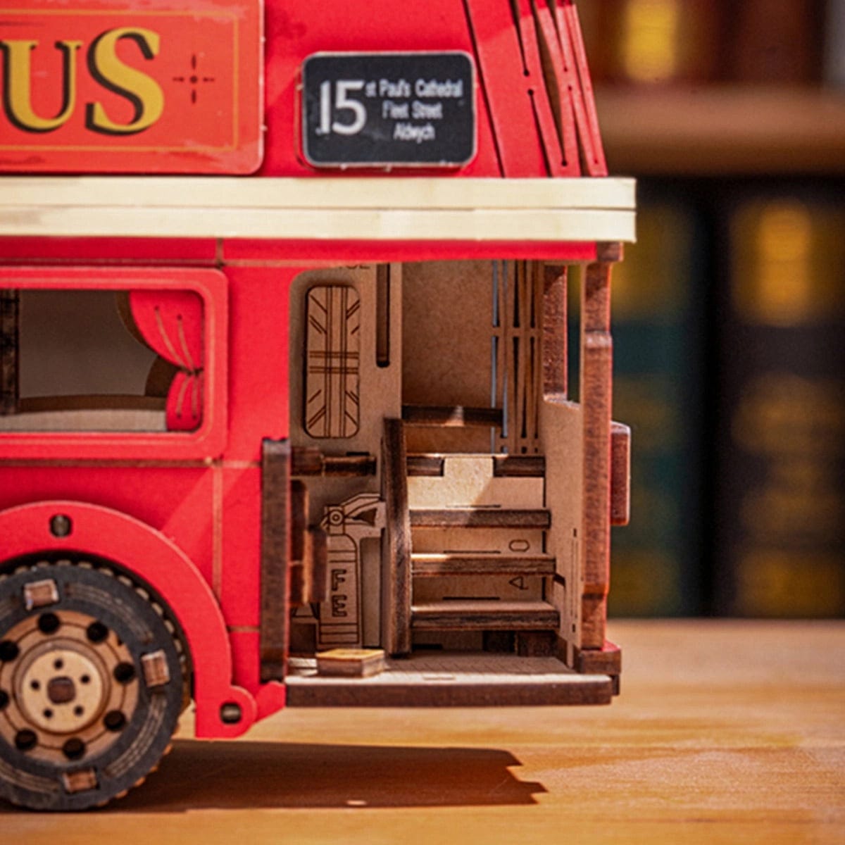 Rolife 3D Wooden Puzzle- London Bus TGM02