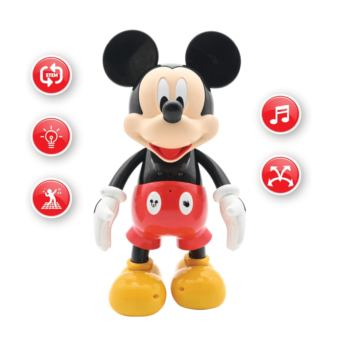 Lexibook MCH01i1 Interactive And Educational Mickey Robot with Sound & Light Effects