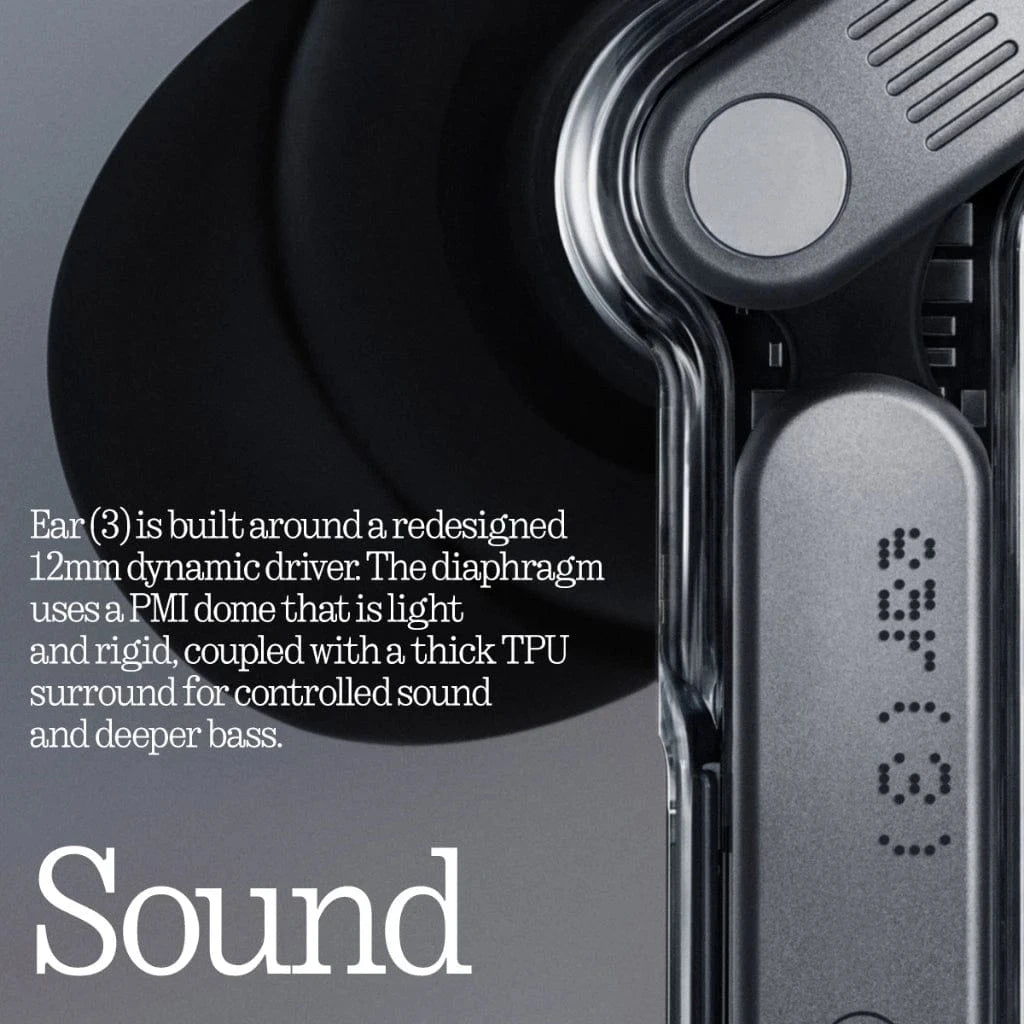 Nothing Ear 3 Noise Cancellation Wireless Earbuds