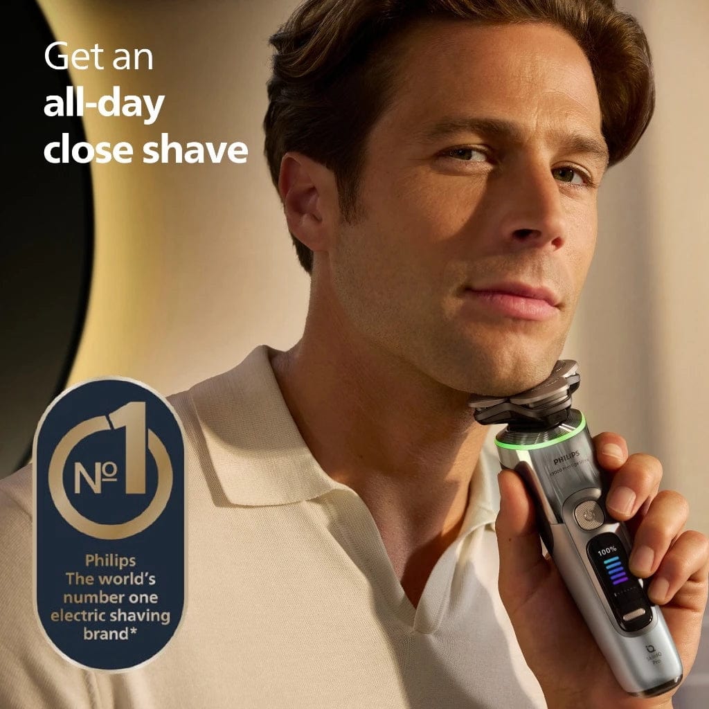 Philips XP9404/26 i9000 Prestige Ultra Wet & Dry Electric Shaver with SkinIQ Pro