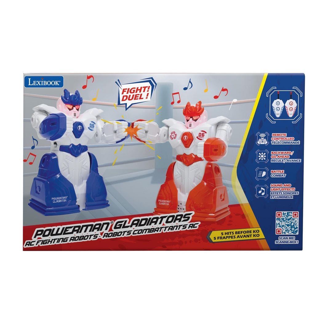 Lexibook Powerman Gladiator Fighting Robots with Remote Control