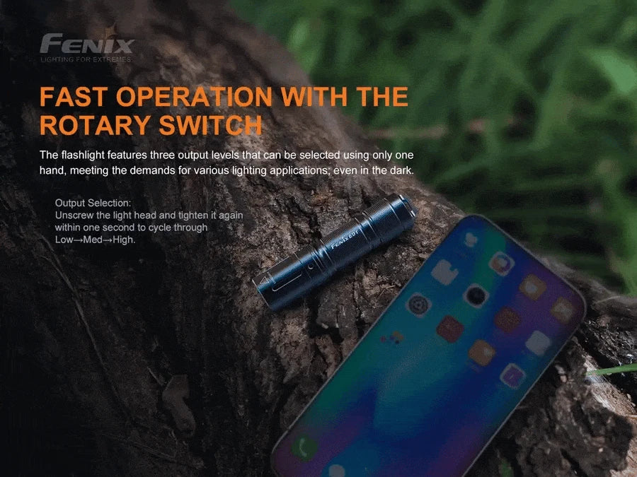 Fenix E01 V2.0 AAA Flash Light