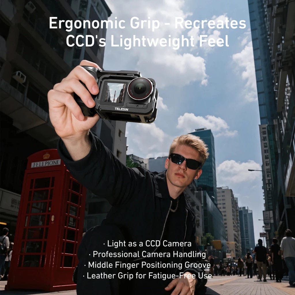Telesin Street Grip Kit for DJI Action 3/ 4/ 5 Pro