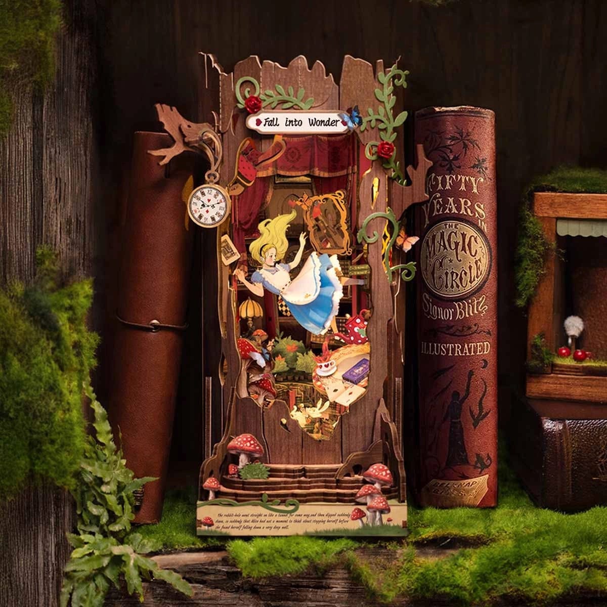 Rolife DIY Book Nook - Fall into Wonder TGB12