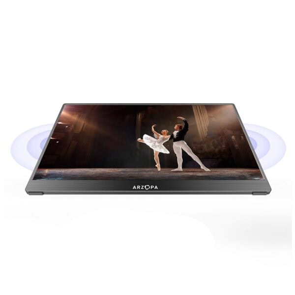Arzopa A1T 15.6 inch 60Hz Full HD IPS Type C Portable Touchscreen Monitor