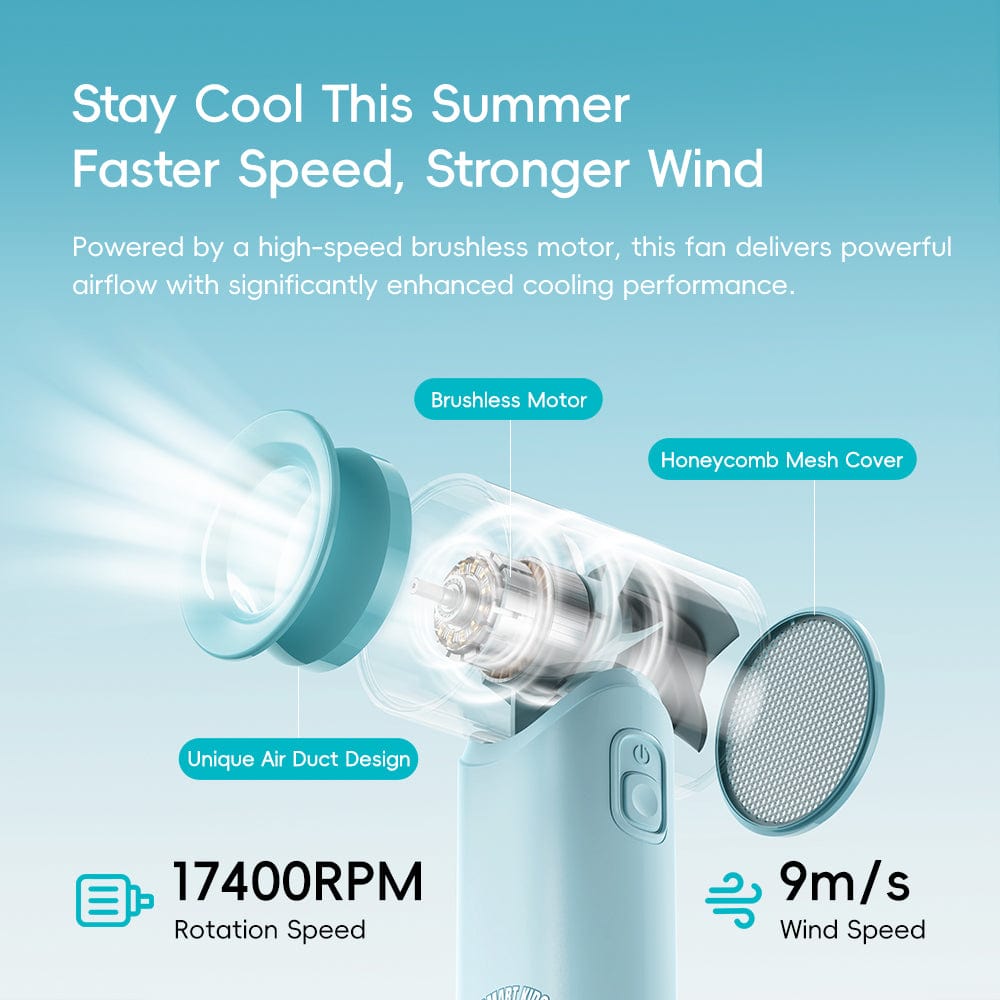 ROCK Crayon Shinchan Mini Handheld High Speed Fan