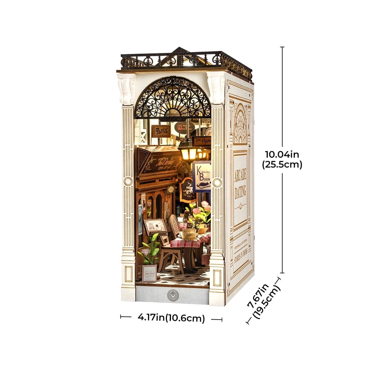Rolife Book Nook Shelf Insert - Arcade Dating TGB10