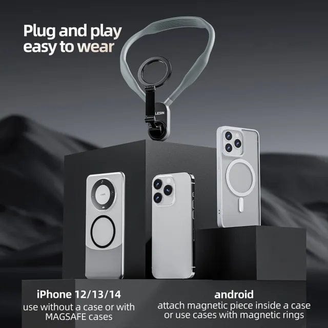 Telesin Magnetic Neck Mount for Phones