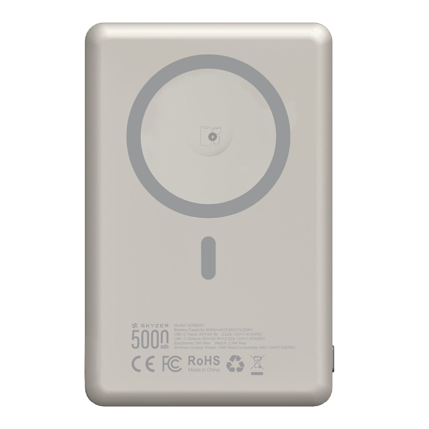 Skyzer PB253/254 Powersleek 3-in-1 Magnetic Power Bank