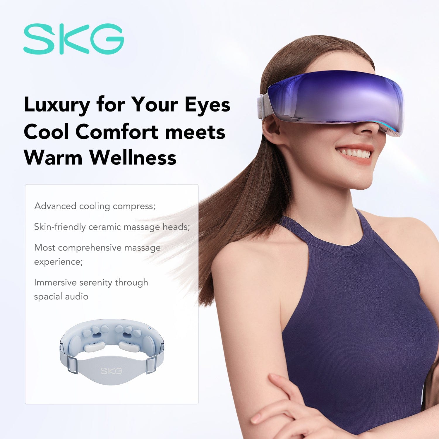 SKG KS700 Eye Massager With Cold Relief