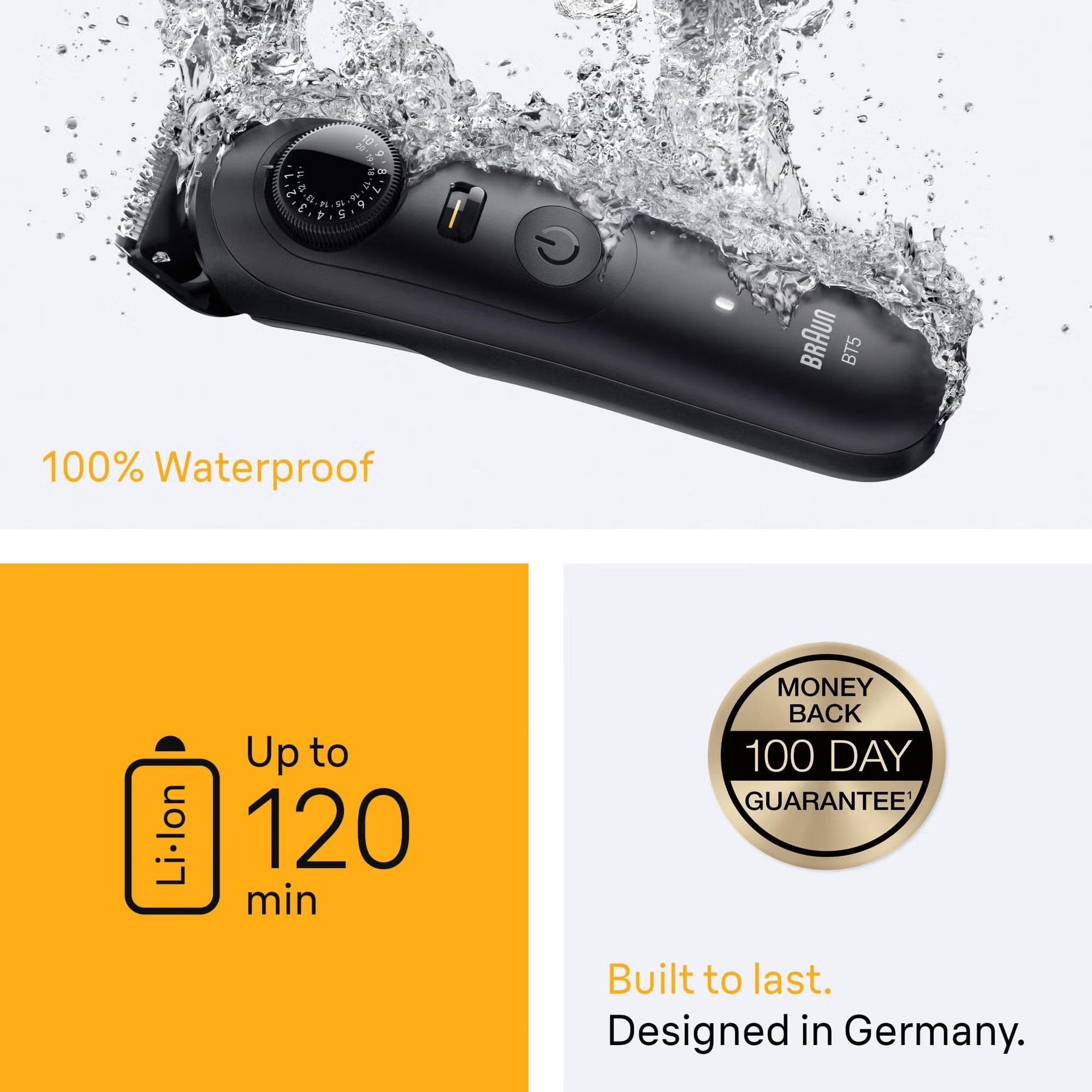 Braun Beard Trimmer Series 5 BT5560 8in1 Grooming Kit