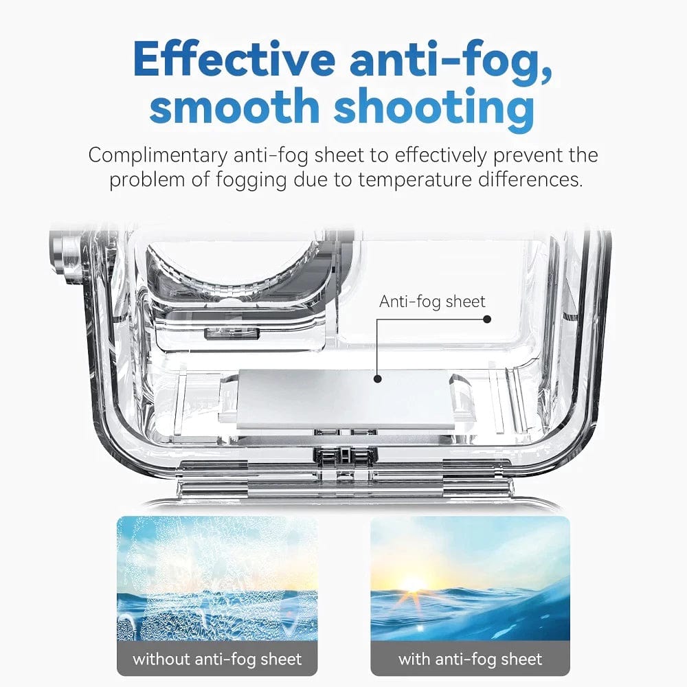 Telesin Waterproof Case For DJI Action 3/4/5