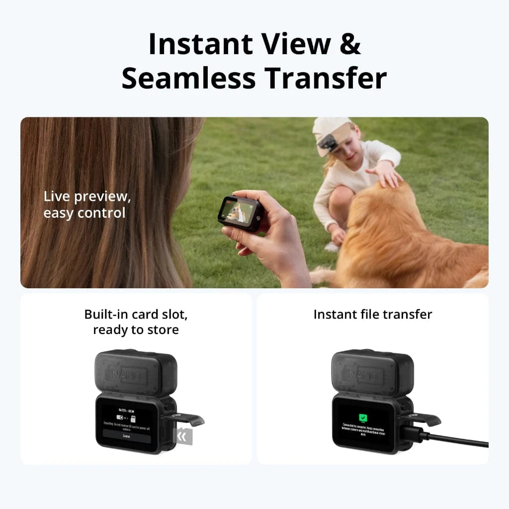 DJI Osmo Nano Wearable Camera