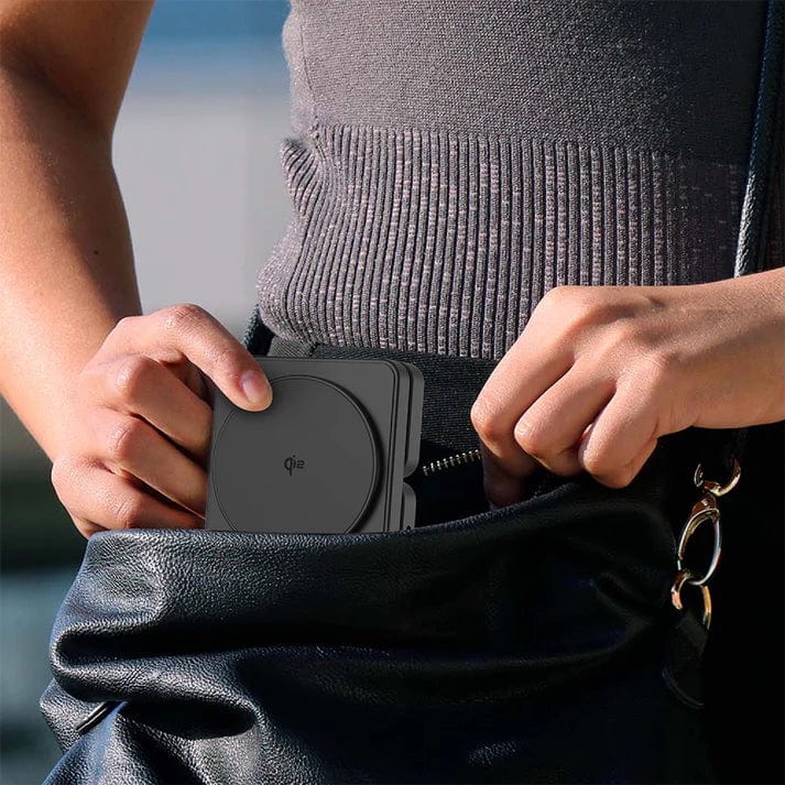 Mazer MagFold 06 Qi2 Certified 15w Foldable 3in1 Wireless Charging Stand