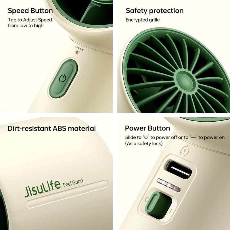 JisuLife Handheld Fan Life10 Christmas Edition