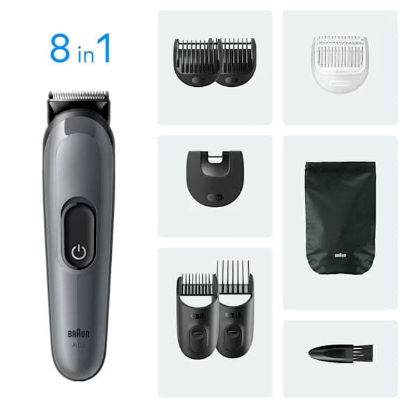 Braun AIO3540 All-in-One Series 3 AIO3540 8 in 1 Grooming Kit