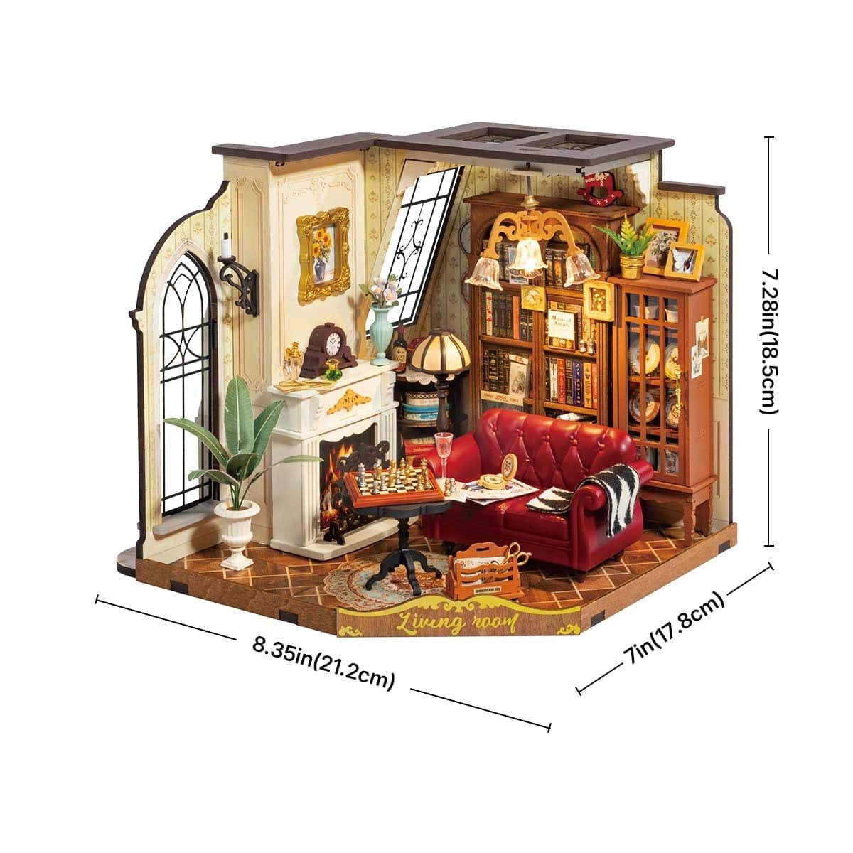 Rolife DIY Miniature House - Catherine's Living Room DG175