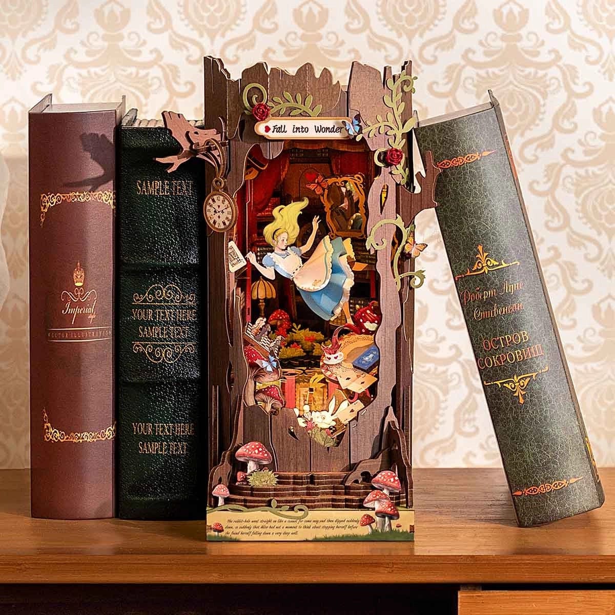 Rolife DIY Book Nook - Fall into Wonder TGB12