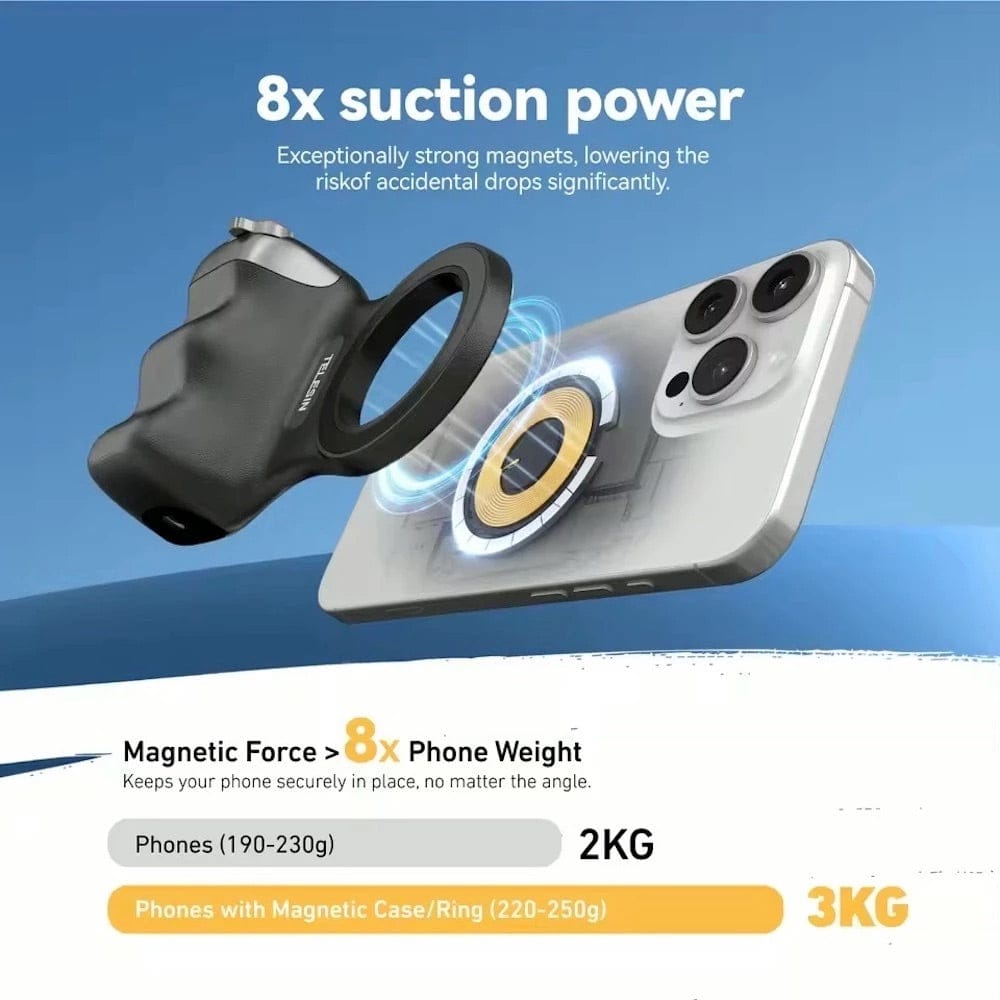 Telesin Fun Shot Magnetic Grip 2