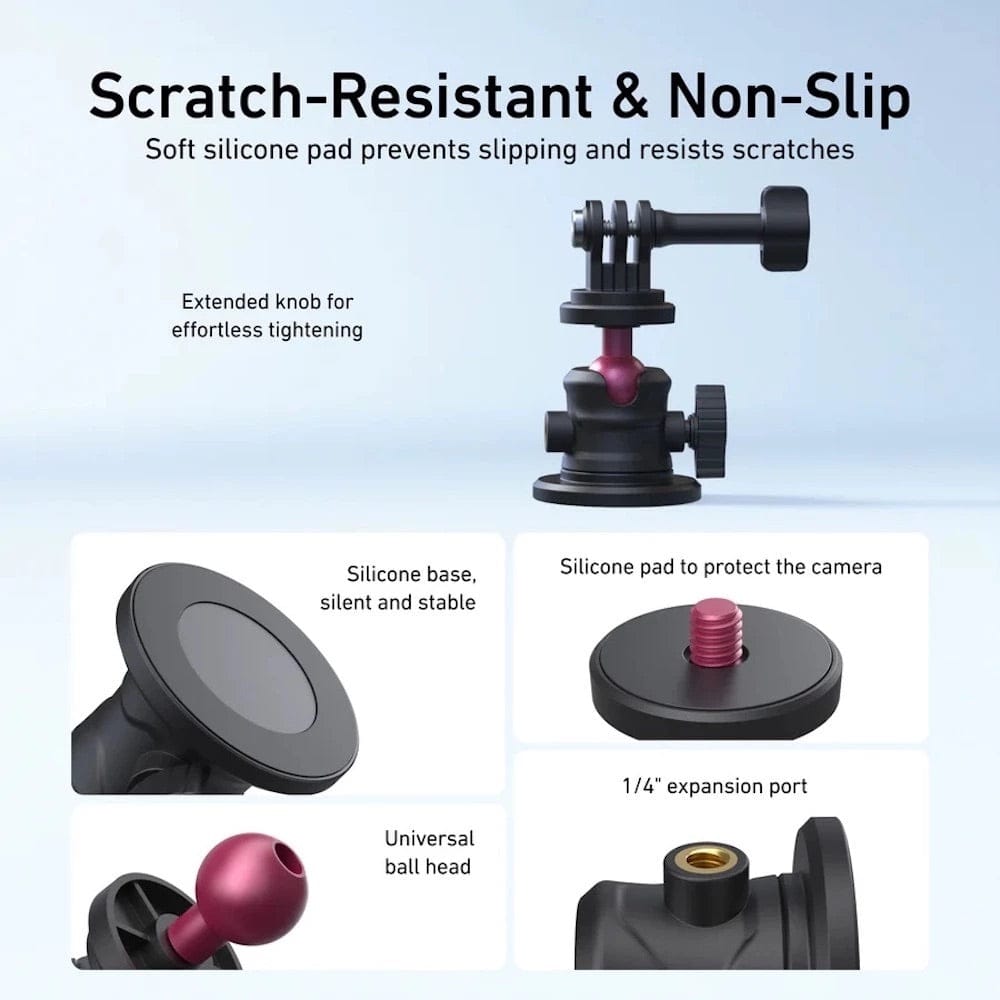 Telesin Ballhead Magnetic Mount for Action Cameras