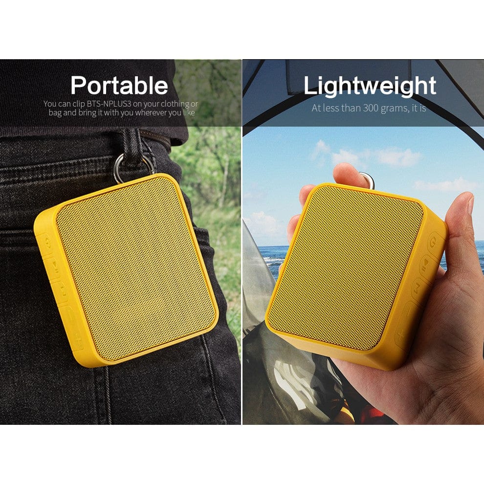 D.LAB Dezign BTS-NPLUS3 Portable Water-Resistant Bluetooth Speaker