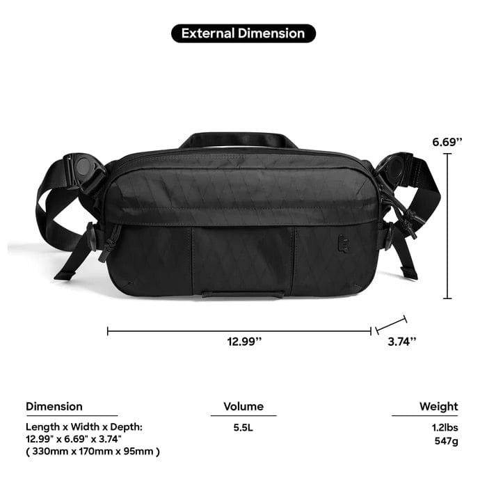 Tomtoc Wander T26 X-Pac Sling Bag