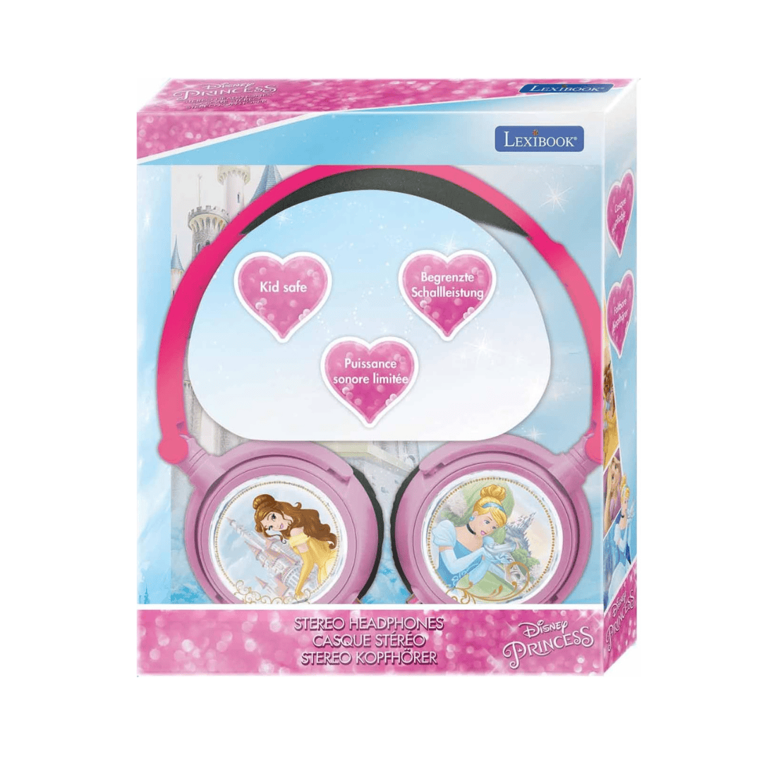 Lexibook HP010 Series Stereo Wired Foldable Headphone