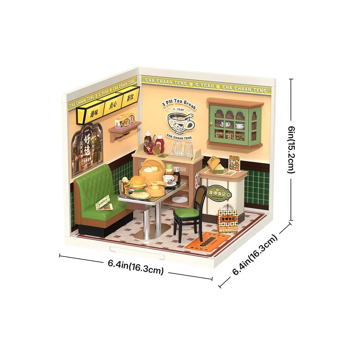 Rolife Super Creator Miniature House - Hong Kong Bites Cafe DW021