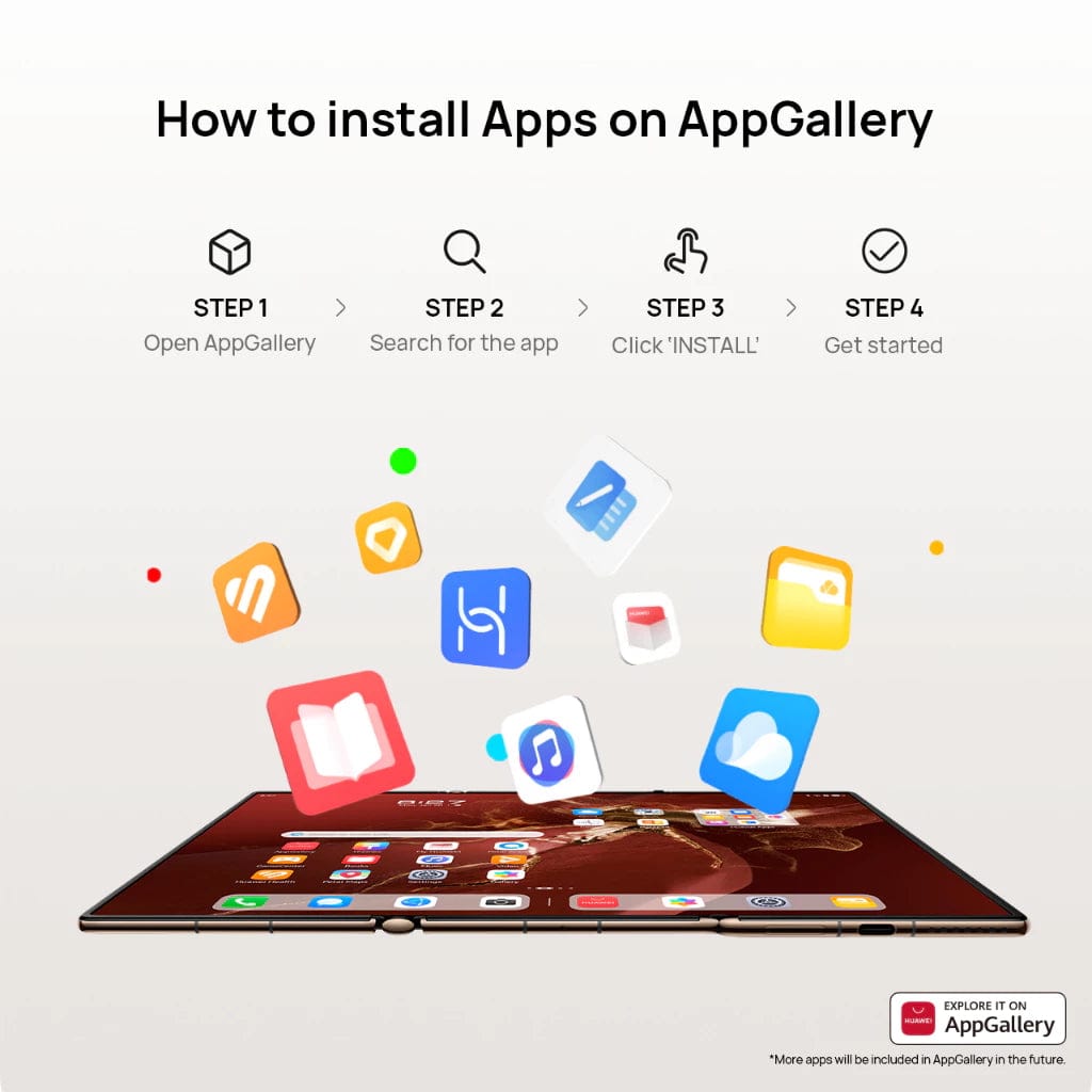 Huawei Mate XT Ultimate Design 16GB+1TB Smartphone