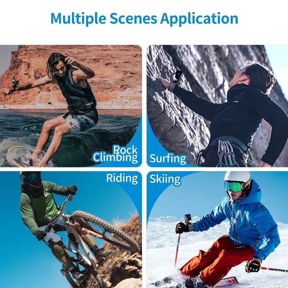 Telesin 360 Degree Steerable Wrist Strap for Action Cameras