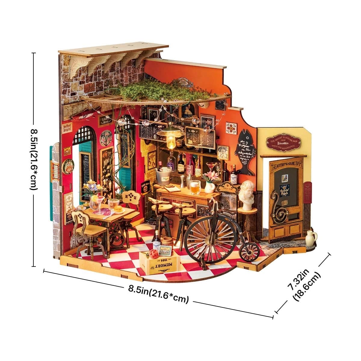 Rolife DIY Miniature House - Cheers Bar & Dining DG173